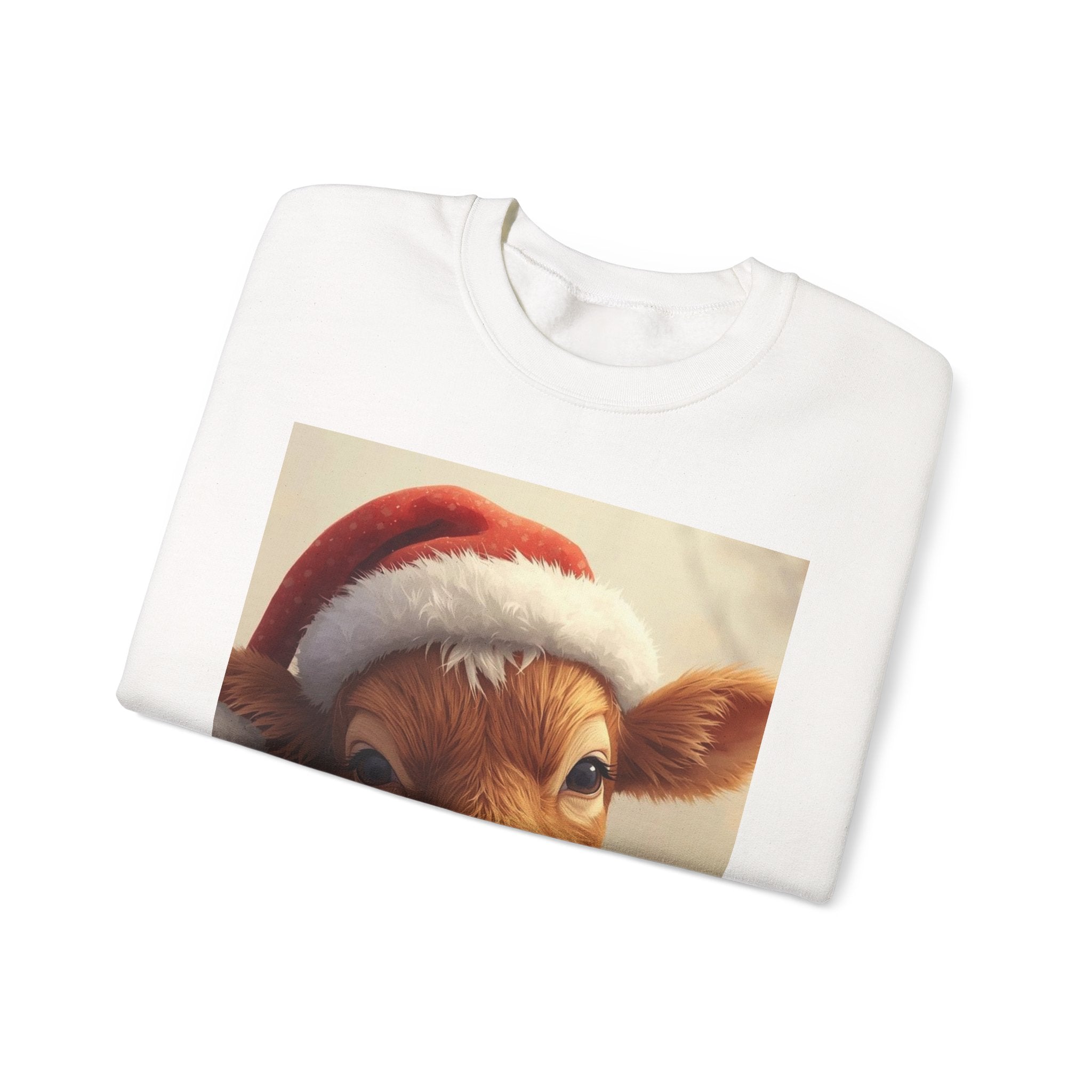 Christmas Cow Sweatshirt - Unisex