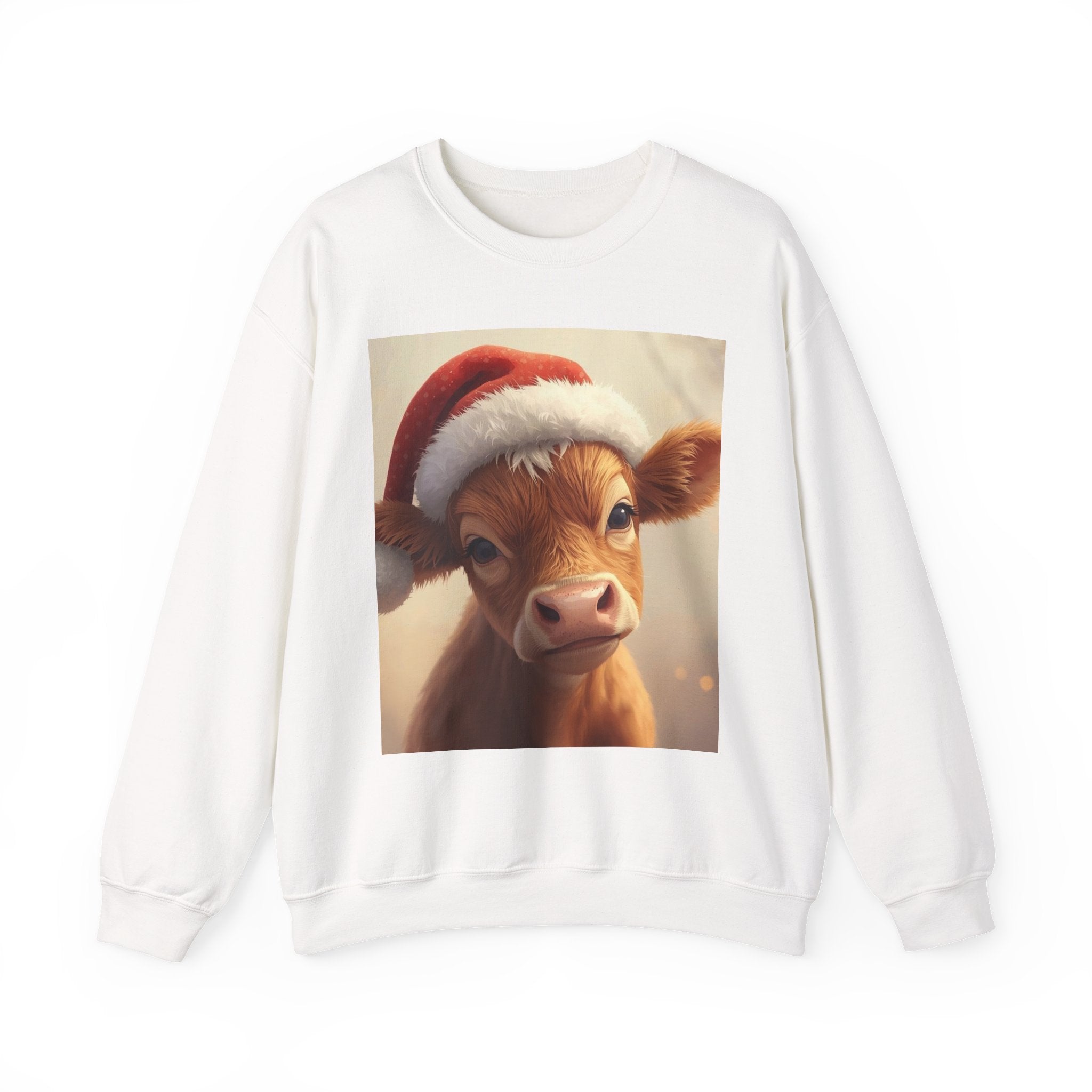 Christmas Cow Sweatshirt - Unisex